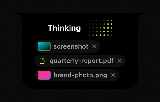 God thinking, with your screenshot, PDF and image attached